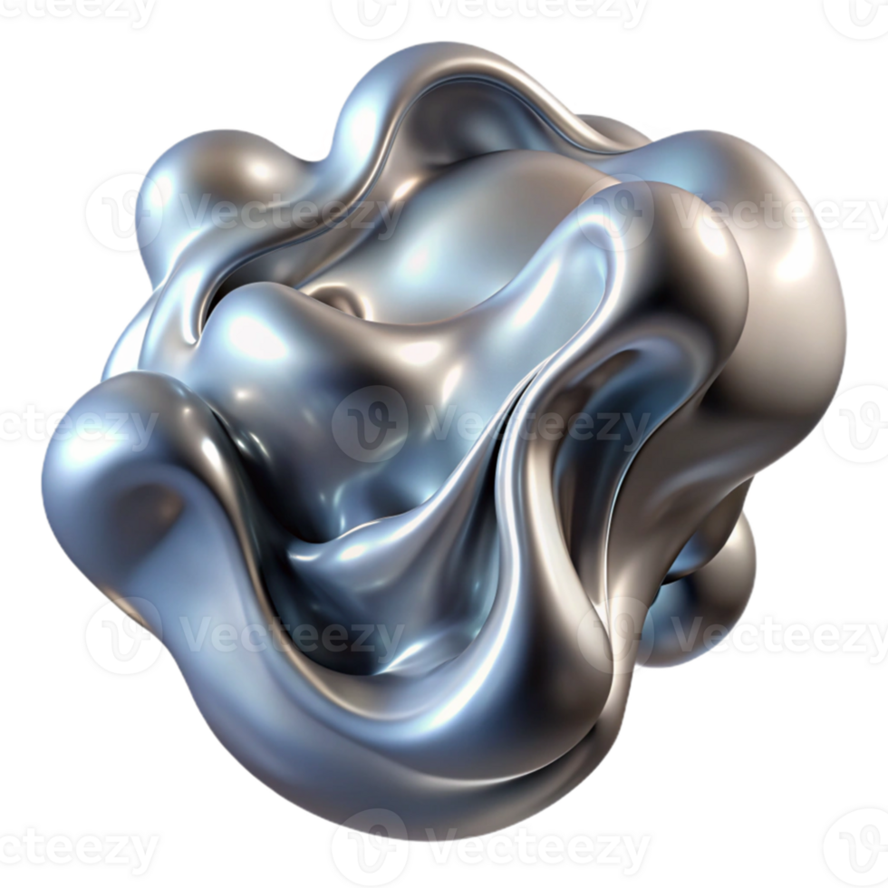 elegant traditional Fluid streams of liquid mercury merging and separating, creating a metallic, organic sculpture, illuminated by a cool, diffused light. Surrealism style with high contrast original png