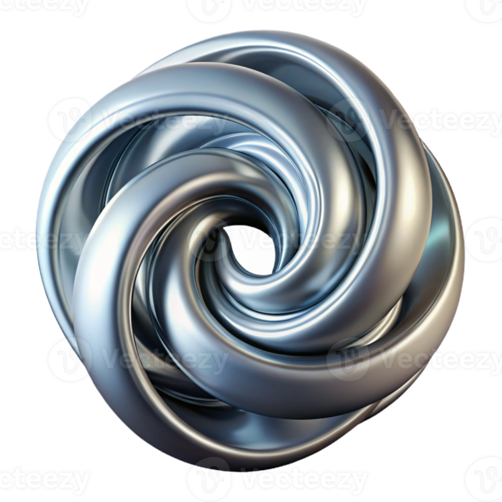 dramatic modern A swirling vortex of liquid metal, creating a mesmerizing, hypnotic effect, with a cool, silvery sheen. Surrealism style with ray tracing rendering exclusive png