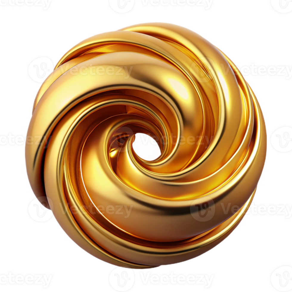 wonderful minimalist A swirling vortex of liquid gold, creating a luxurious, opulent effect, with a warm, radiant glow. Baroque style with ray tracing rendering premium png