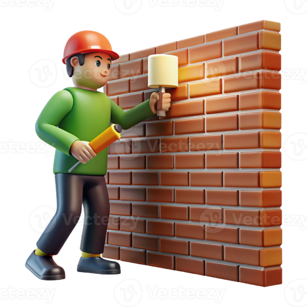 stunning minimalist A street artist creating a mural on a brick wall, midday, bright lighting, urban art style detailed png