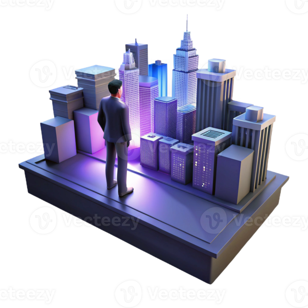 dramatic modern A lone figure standing on a rooftop overlooking a sprawling cityscape, night, dramatic lighting, cinematic style detailed png