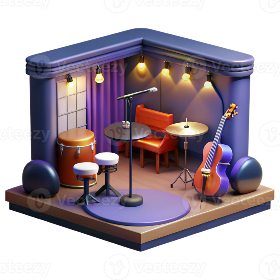 extraordinary classic A jazz club with live music and dim lighting, night, atmospheric lighting, jazz club style high resolution png