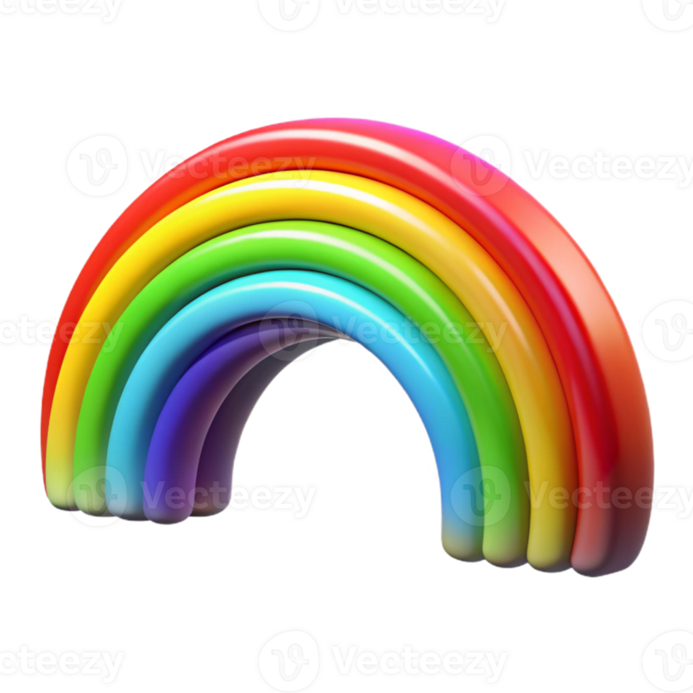 wonderful creative A rainbow after a rainstorm, vibrant colors, dramatic lighting, realistic style 4K png