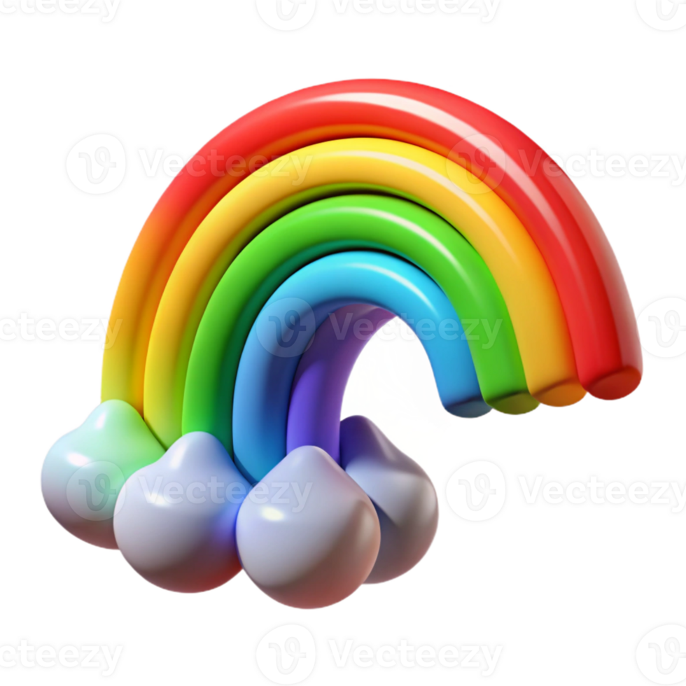 wonderful contemporary A rainbow after a rainstorm, vibrant colors, dramatic lighting, realistic style professional png