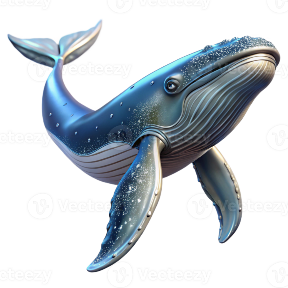 dramatic minimalist A majestic humpback whale breaching the ocean surface, lit by sparkling sunlight, in a dynamic, realistic style high quality png