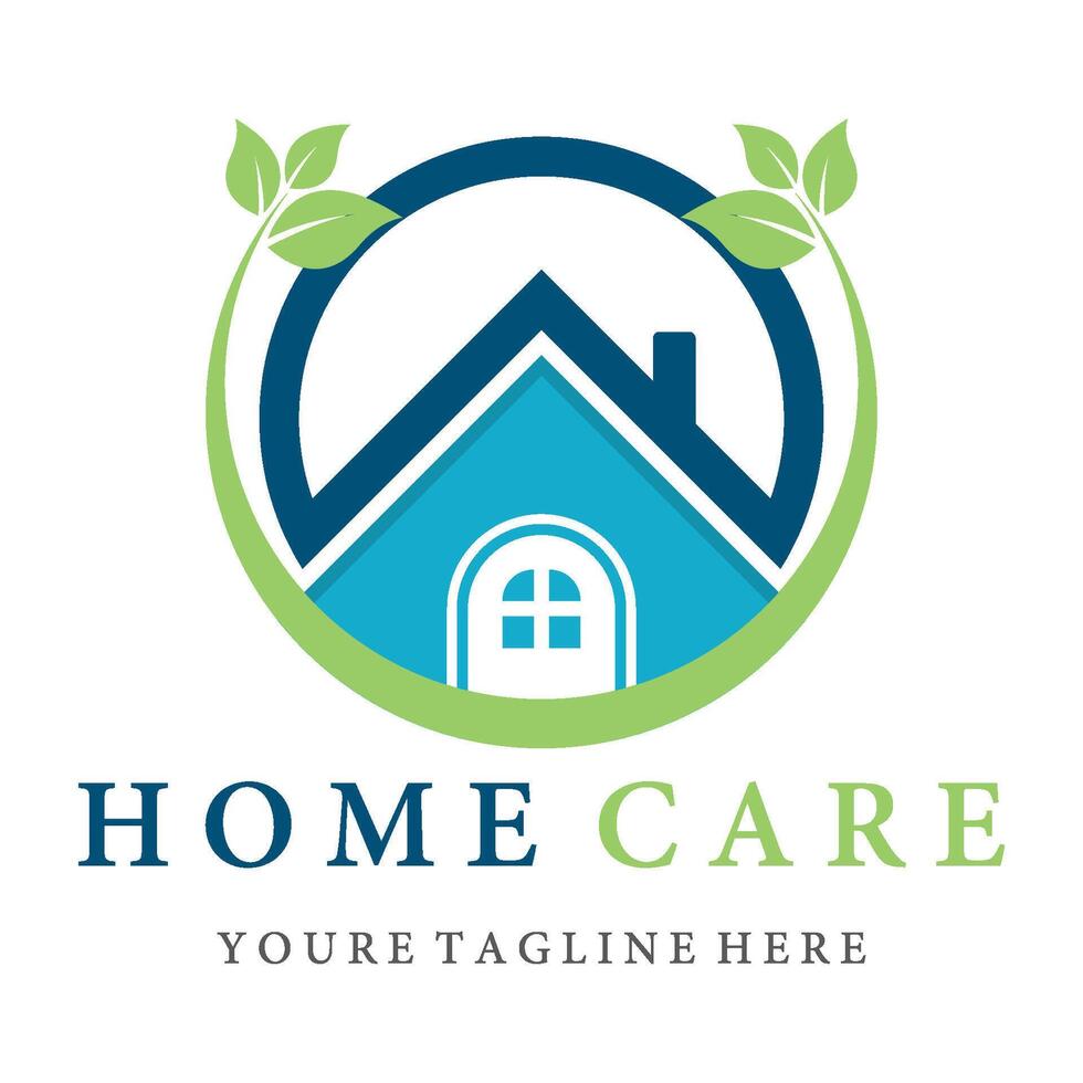 Home care logo vector