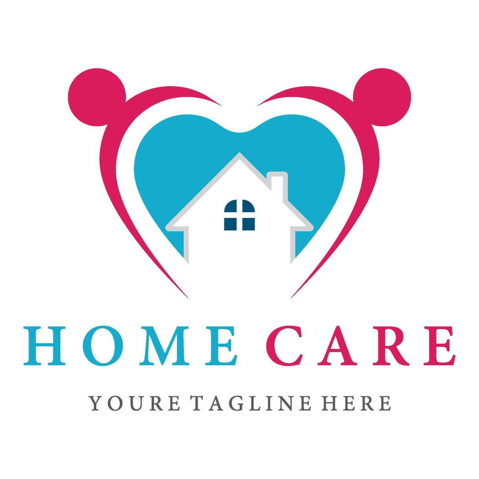Home logo template vector
