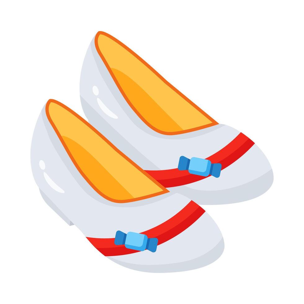 Here is a visually appealing 3d icon of shoes joke vector