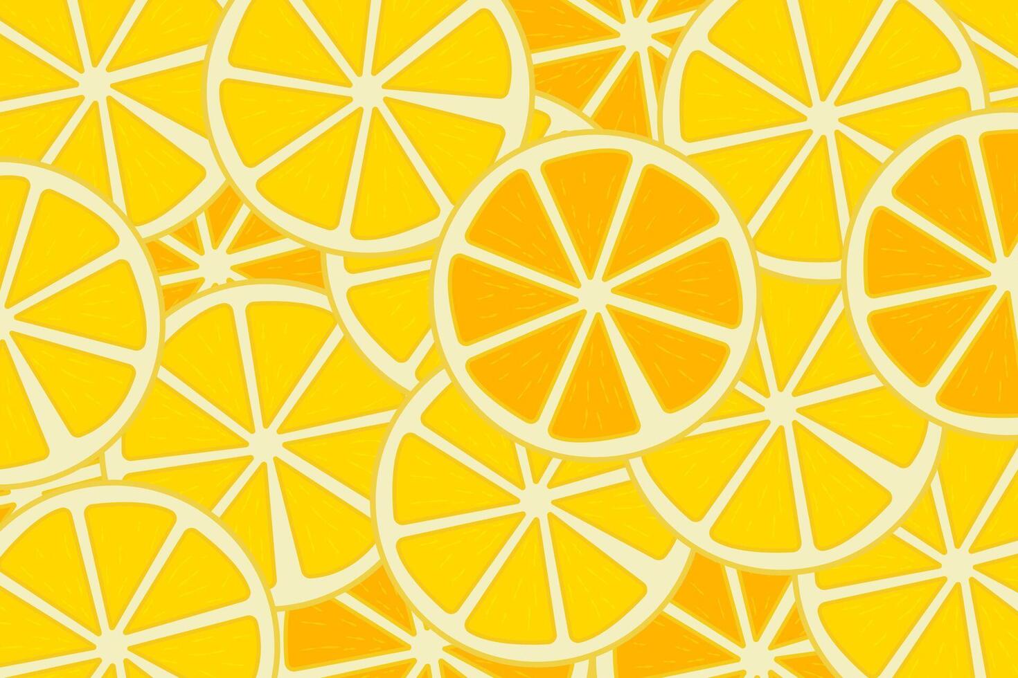 A lemon pieces textures design, a lemon slices and peel in Seamless patterns, bright backgrounds vector