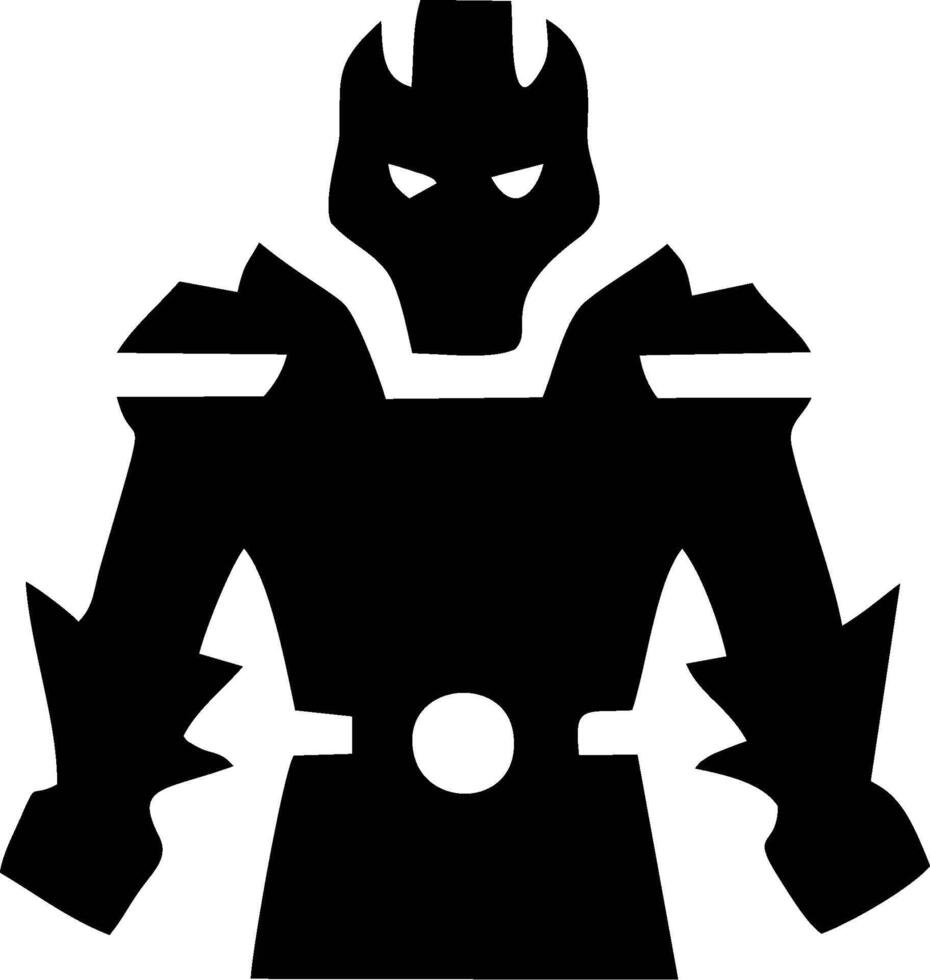 A black and white silhouette of a man in a suit vector
