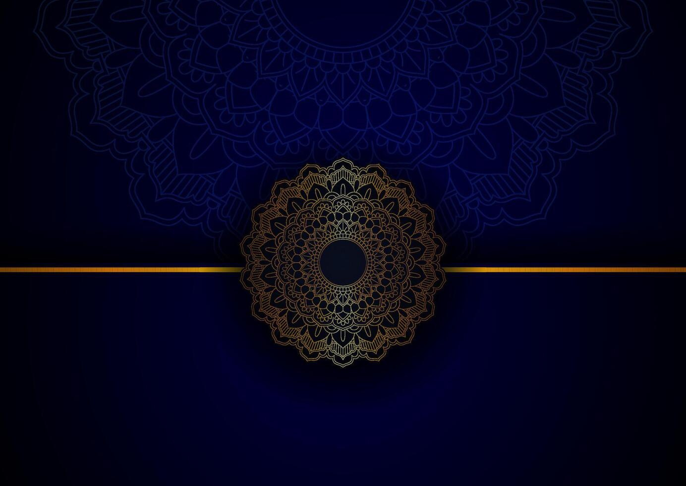 Elegant background with a decorative mandala design vector
