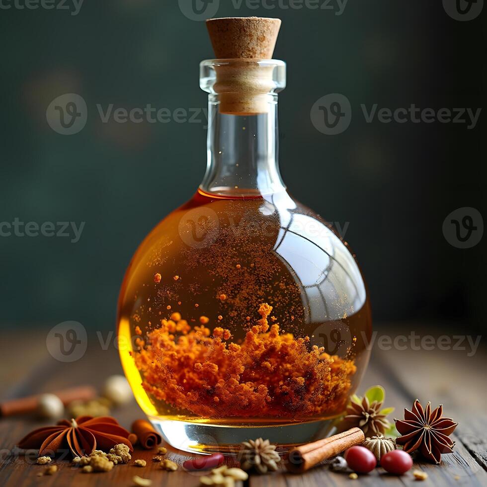 Enigmatic Elixir A Captivating Blend of Botanicals and Spices photo