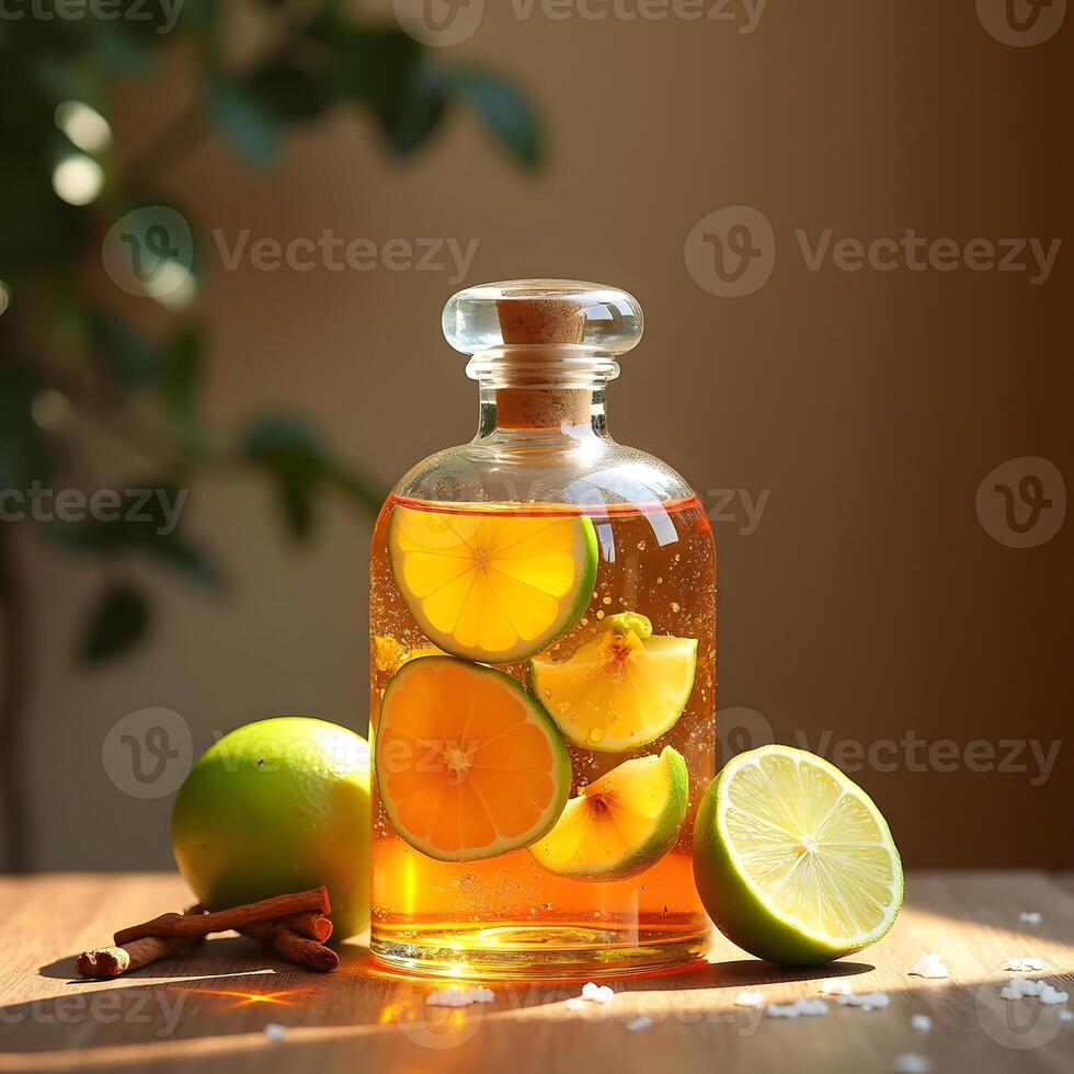 Whispers of Bergamot and Lime Dance with Peony and Clove photo