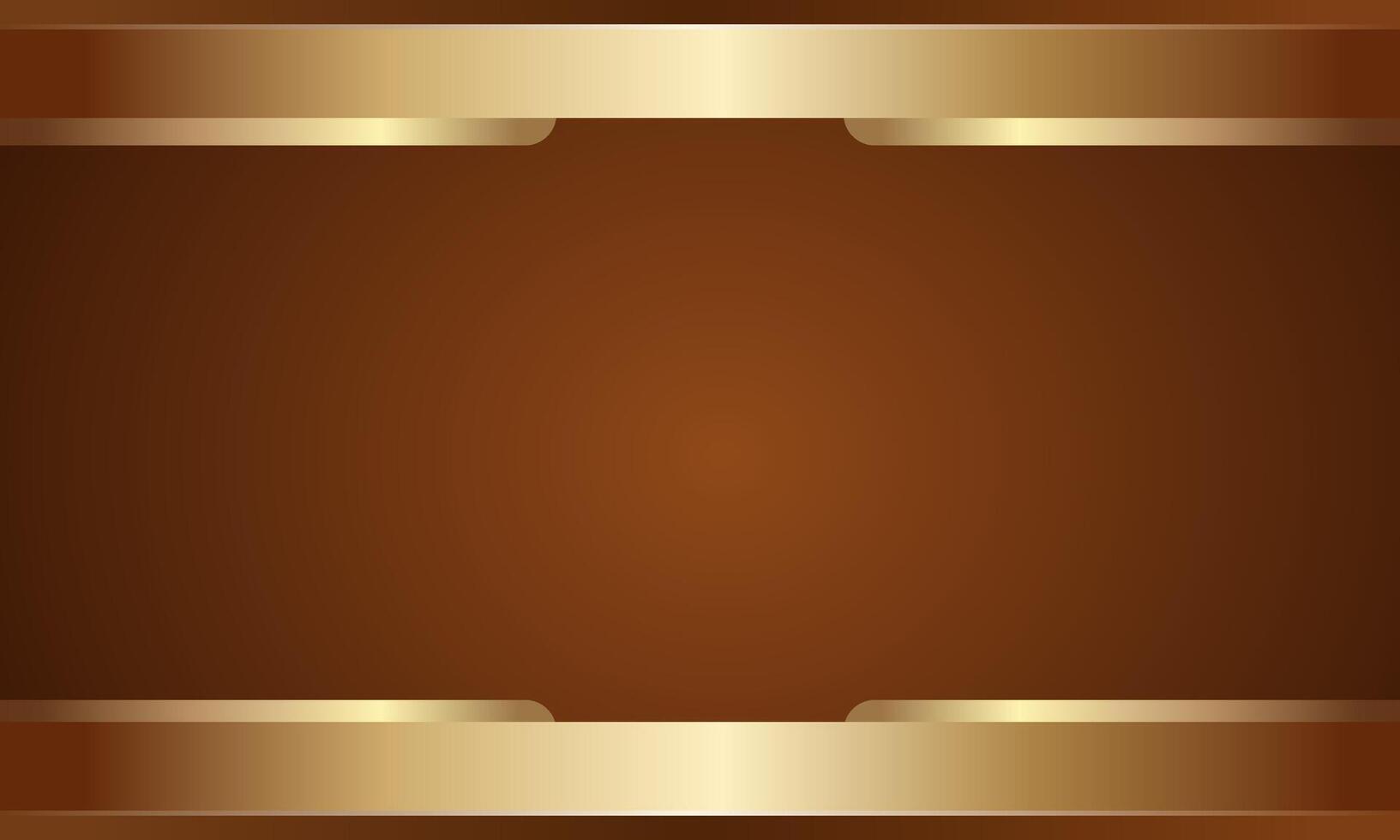 Background Design With Brown And Gold Colors vector