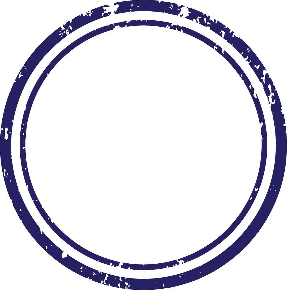 A blue circle with a white background vector