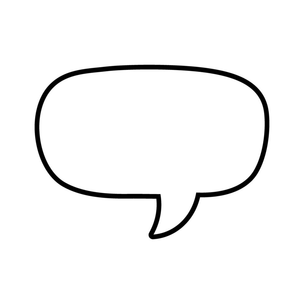 speech bubble icon. vector