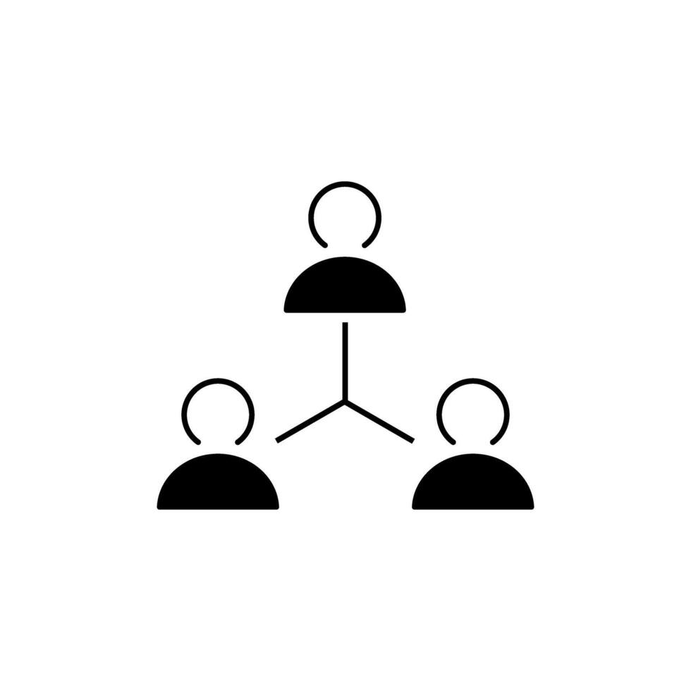 Teamwork icon isolated on white background. Teamwork sign. Team symbol . vector