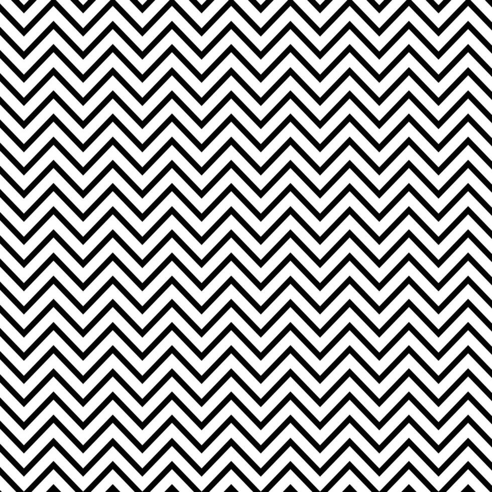 Abstract black zigzag background pattern isolated. vector