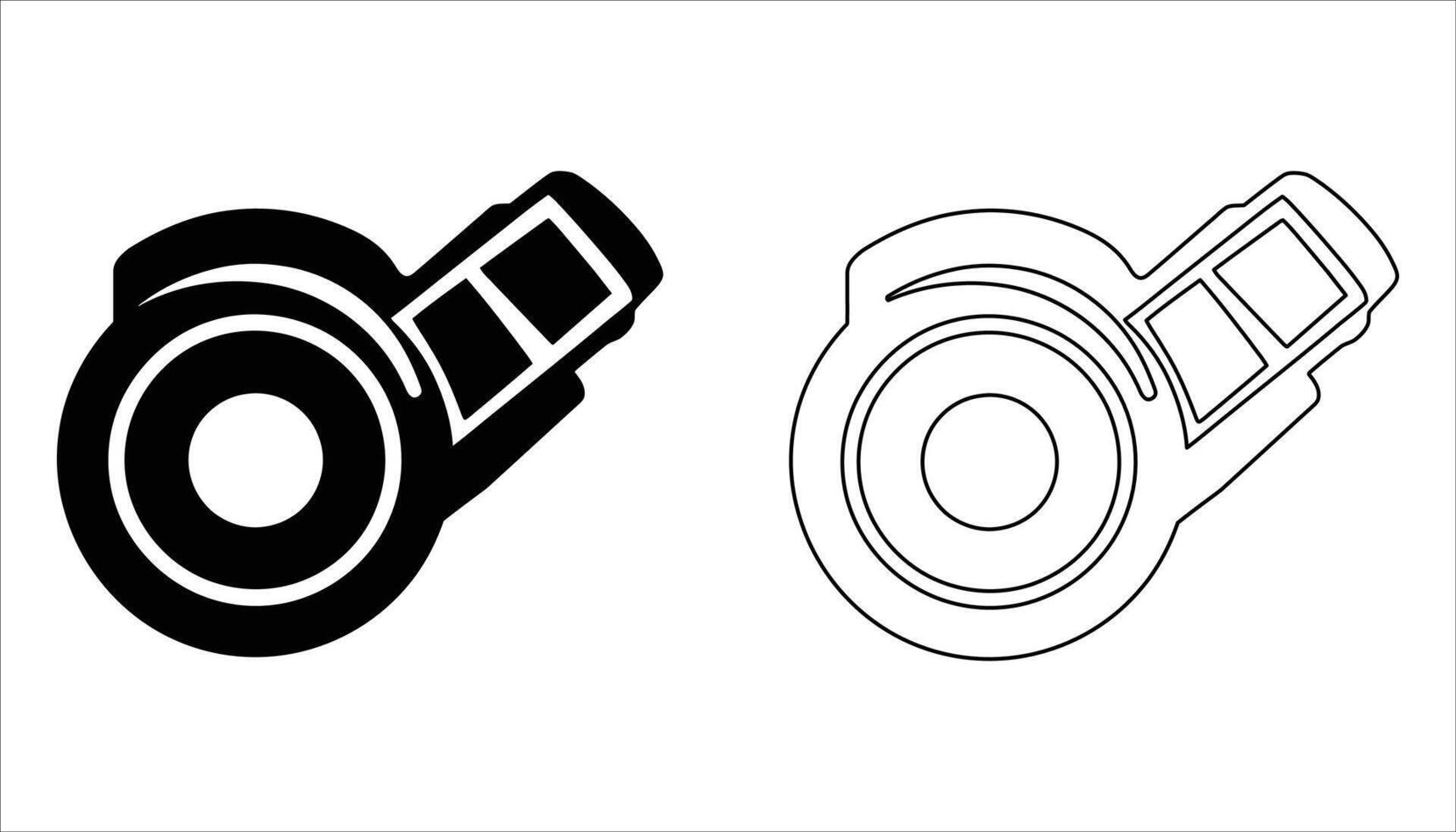 Whistle Icon Illustration vector