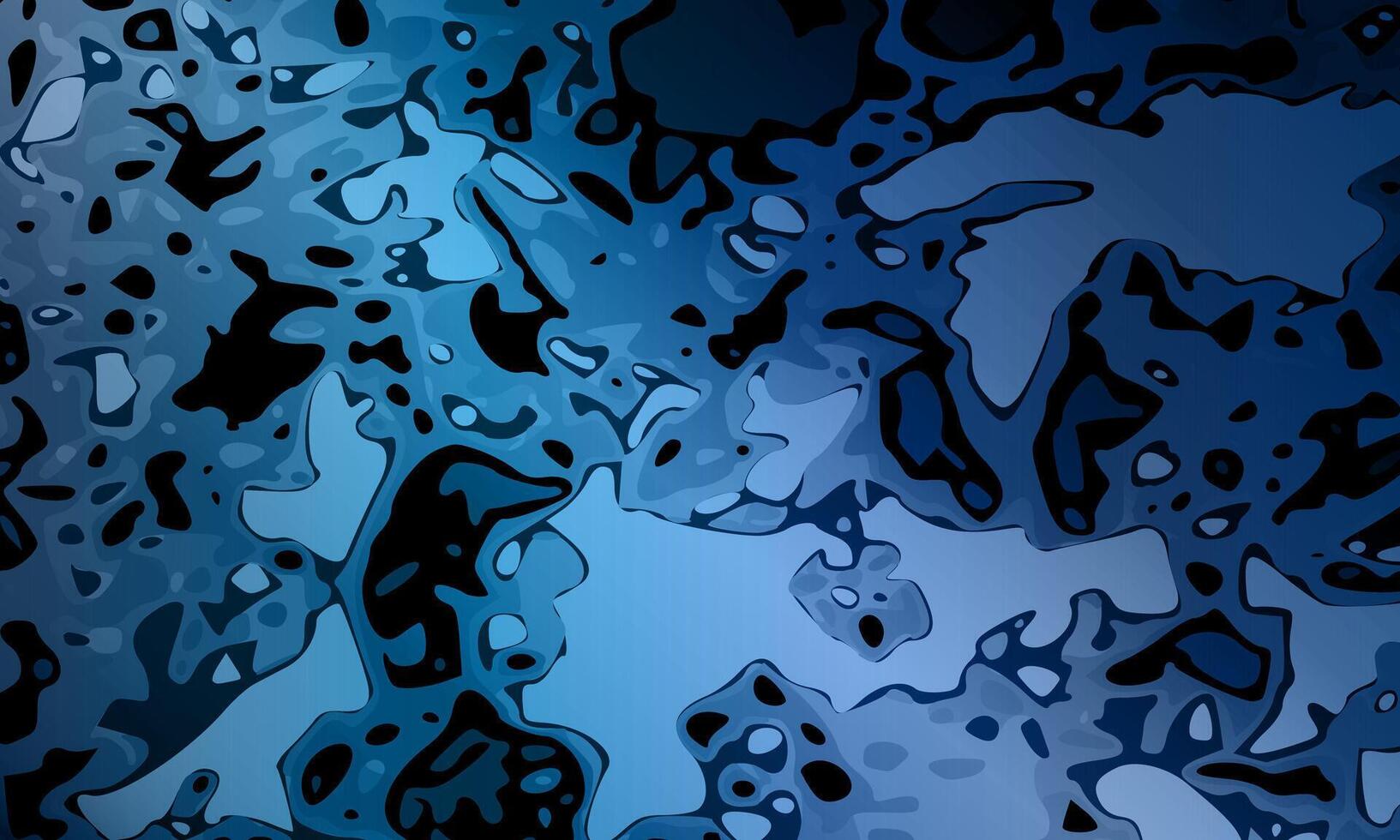 liquid color splash blue water dynamic waves abstract background. gradient soft blue. vector