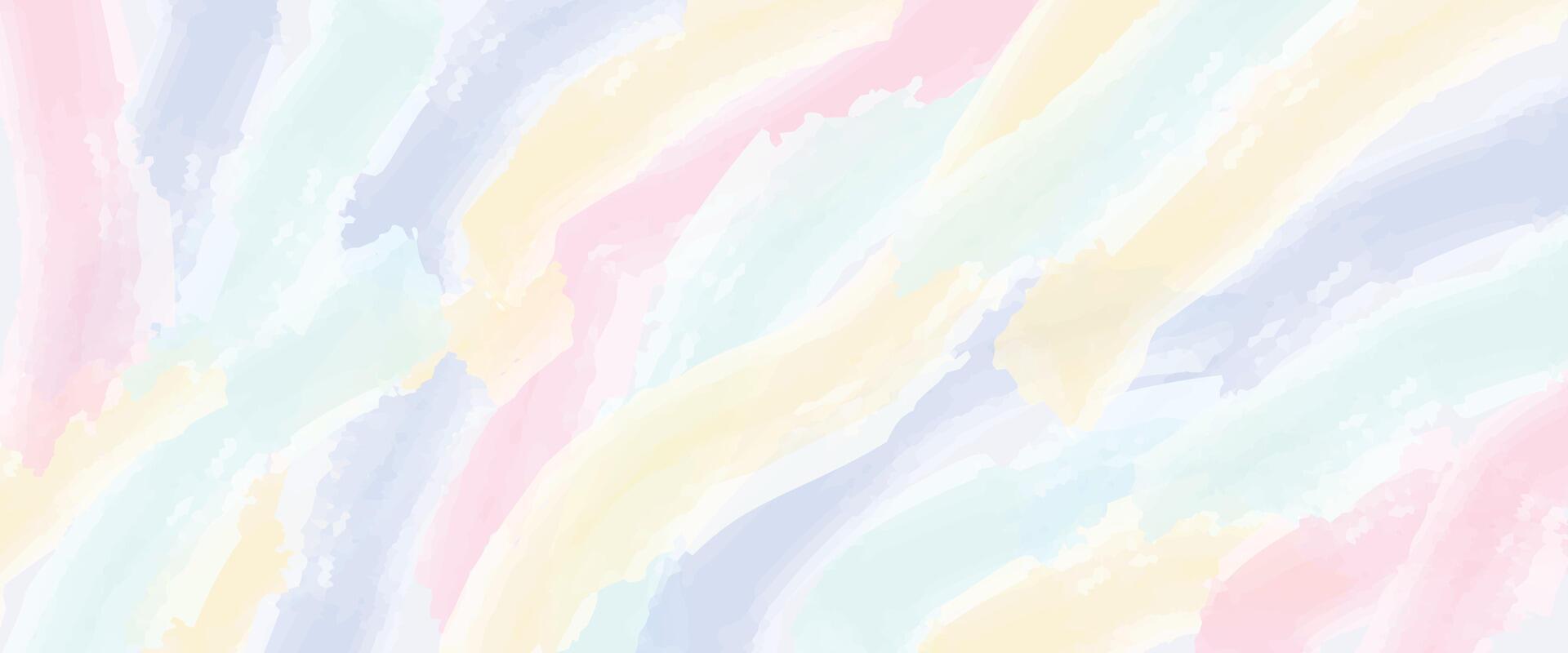Pastel Watercolor Abstract Background vector