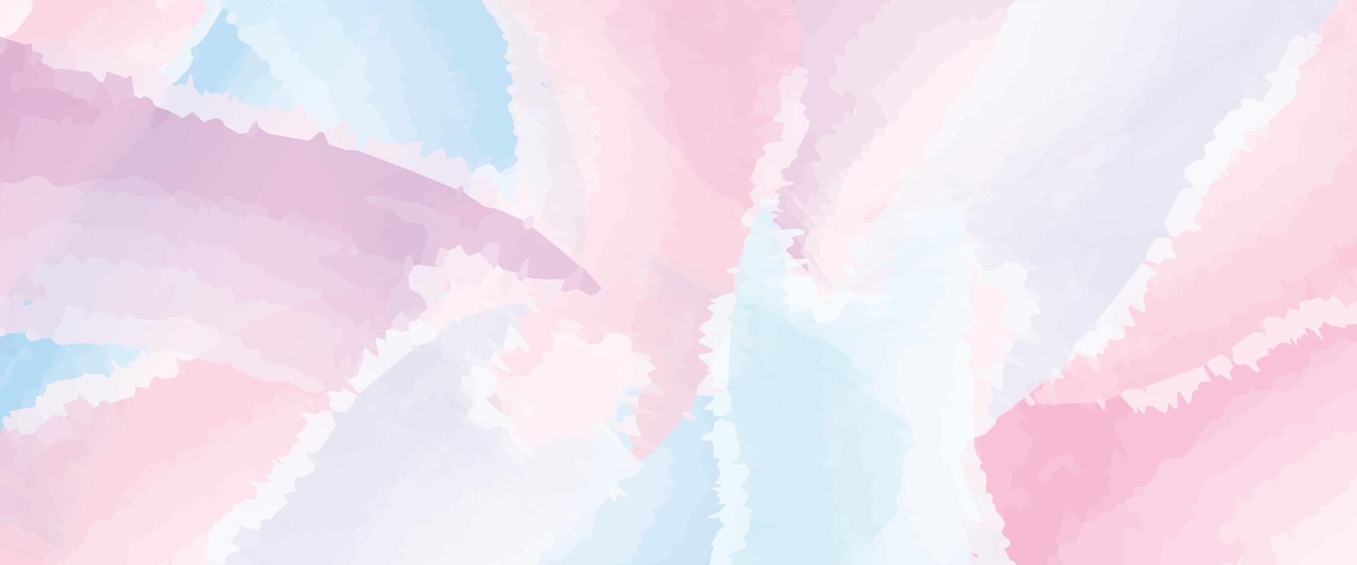 Pastel Watercolor Abstract Background Design vector