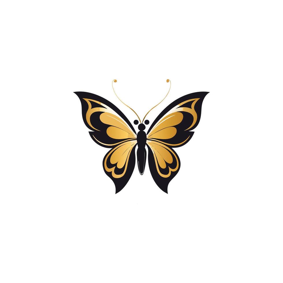 Wings of Freedom Stunning Butterfly Design vector