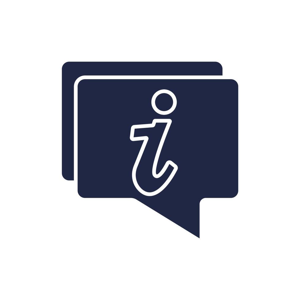 info icons Flat style design vector