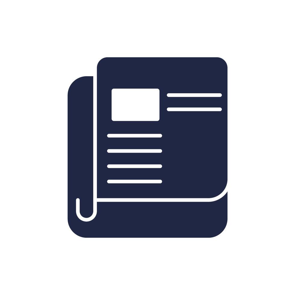 news icons Flat style design vector