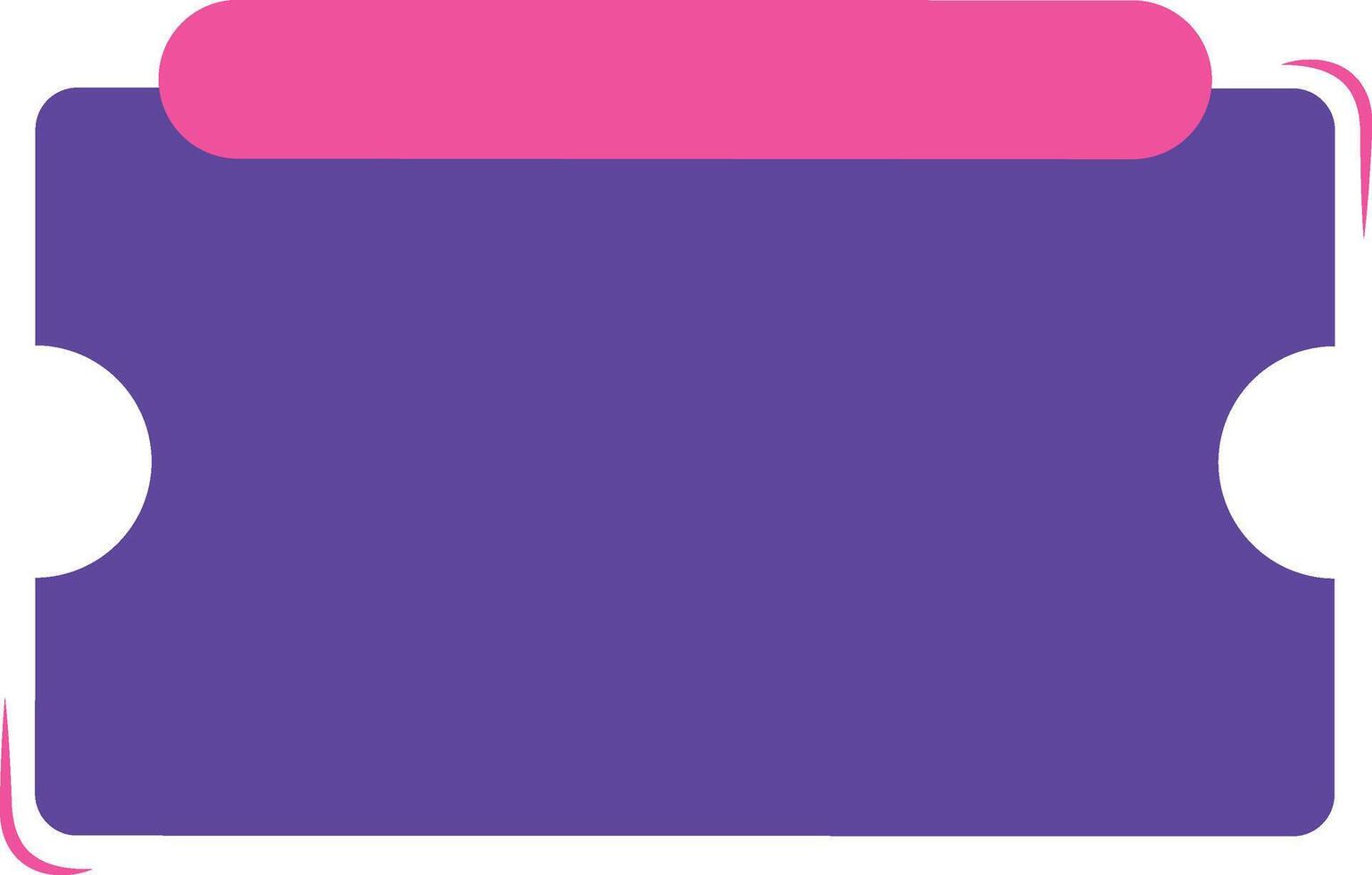 New Year Sale and Flash Sale Discount Promo Voucher with Purple Pink Color on Blue Background vector