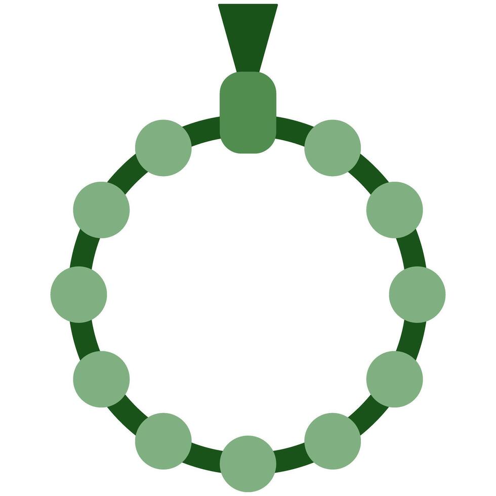 tasbih beads icon vector