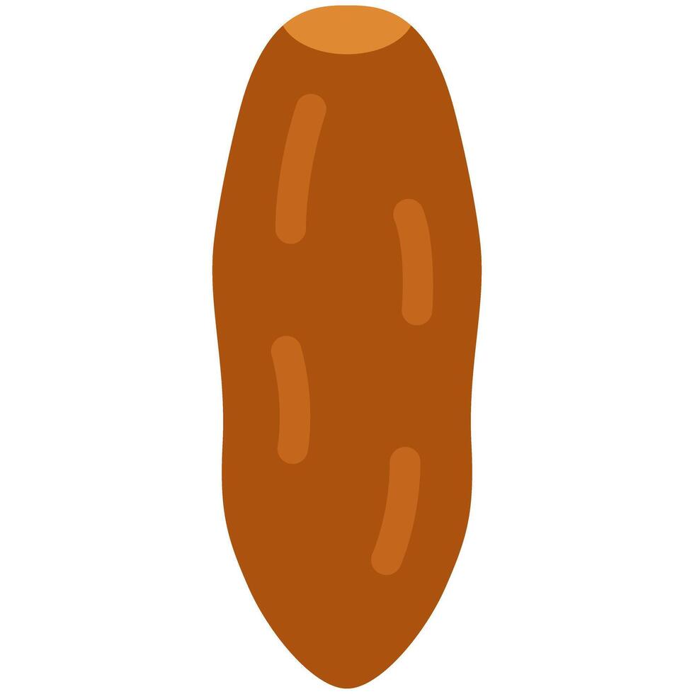 dates fruit icon vector
