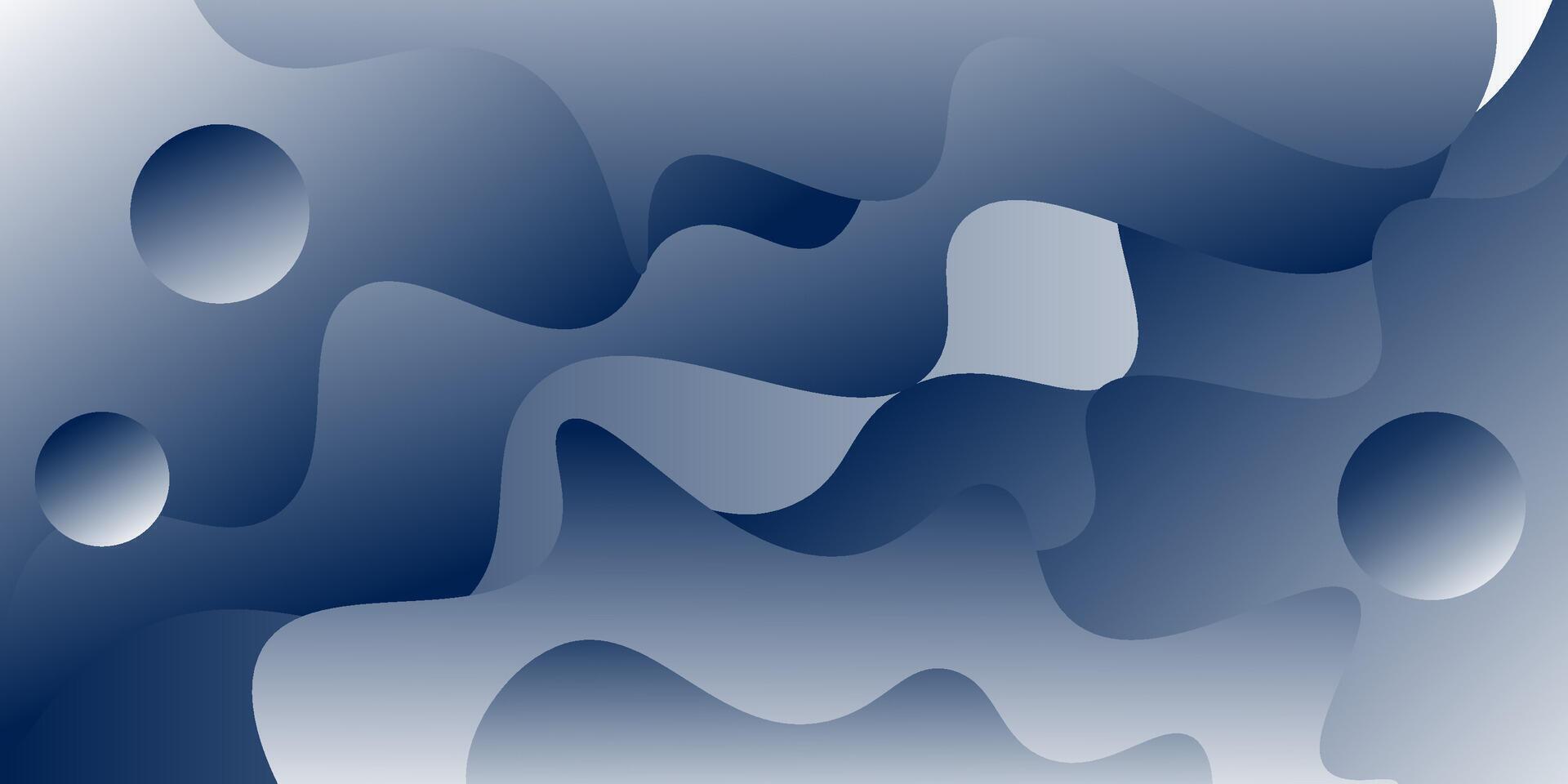 Abstract colored background with blue wave and circle pattern design for book brochure cover, banner and other graphic design elements. eps10 vector