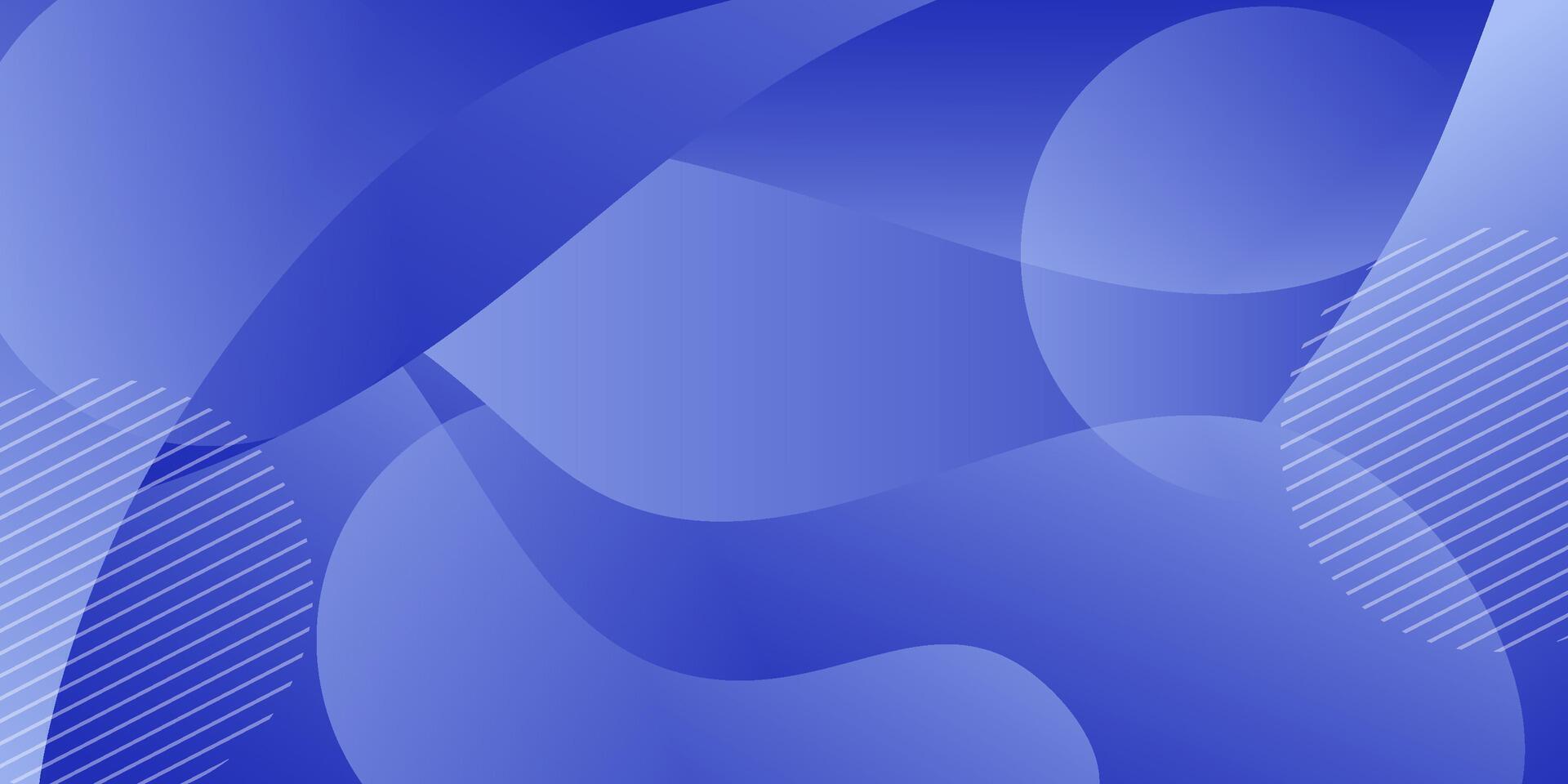 Abstract 3D blue background. Realistic design with wave pattern. Eps10 vector