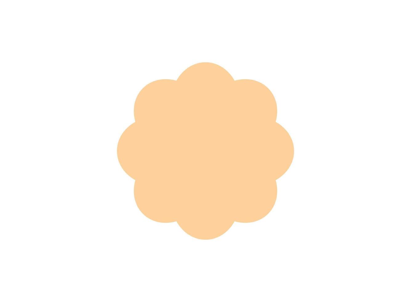 Illustration of an Retro Shape Hippie Badges vector