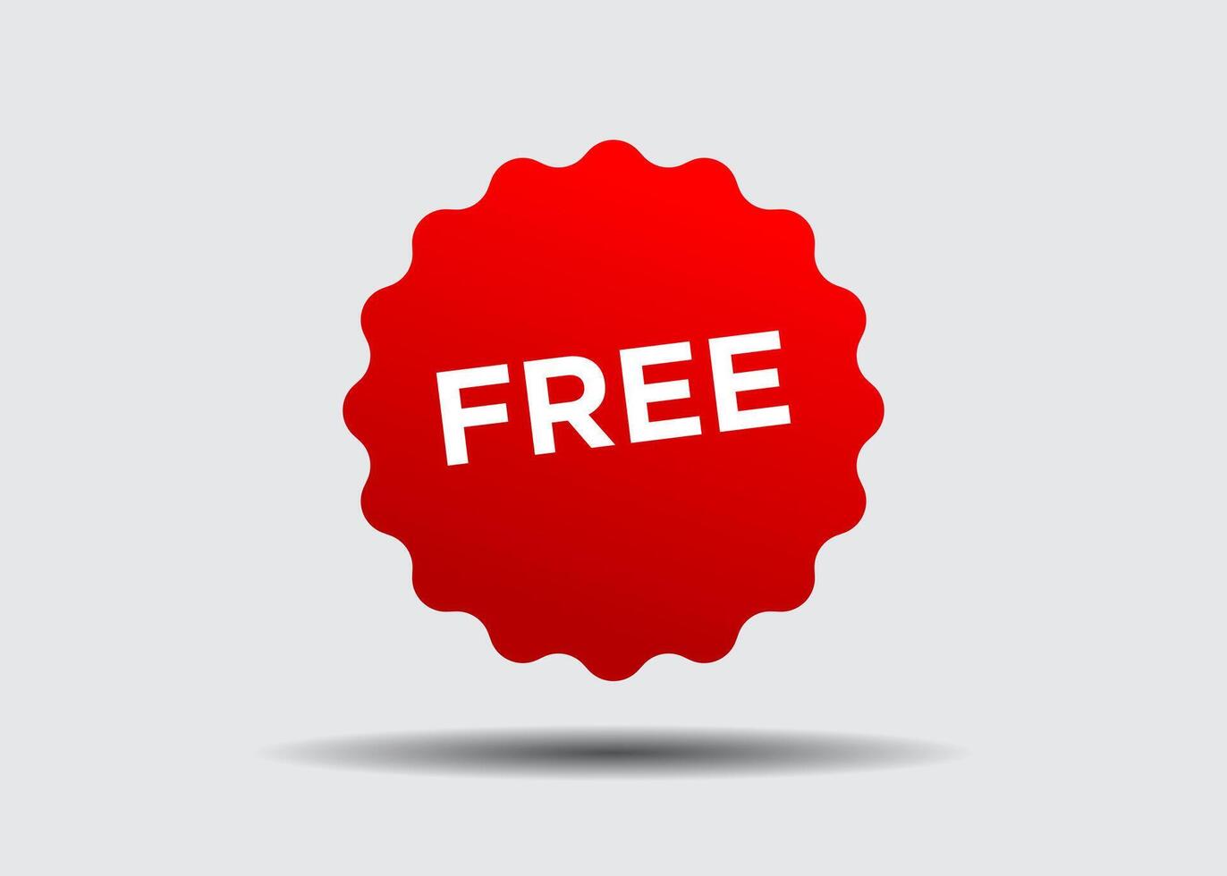 Circle wavy ornament with free text floating vector