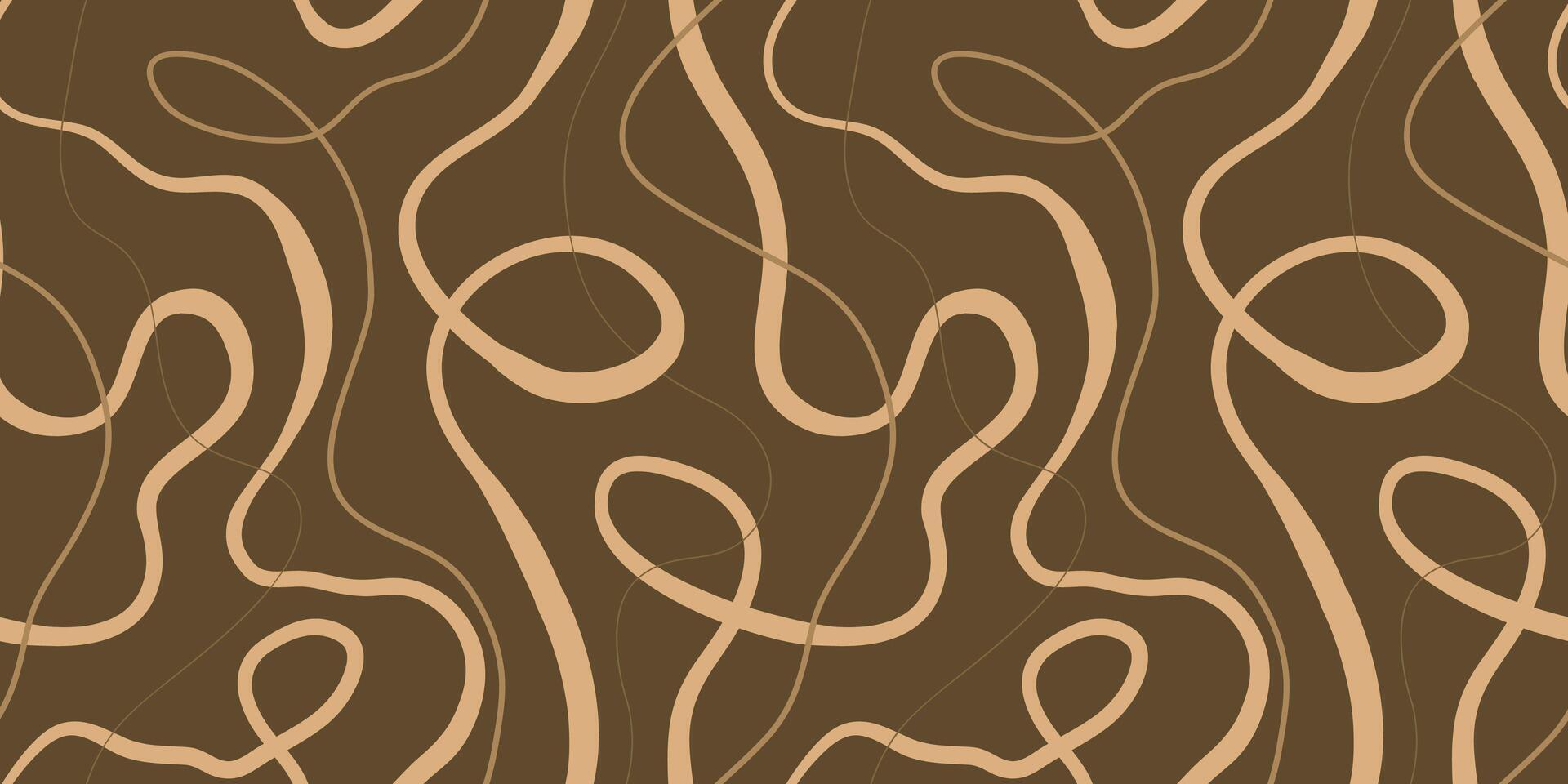 Seamless abstract pattern. Wave lines Modern design template. vector