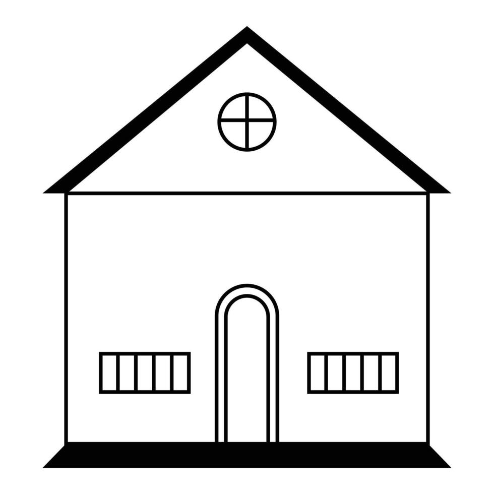Illustration of a house vector