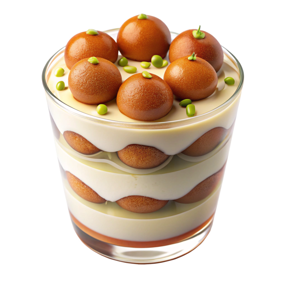 tasty dessert is isolated on transparent background png