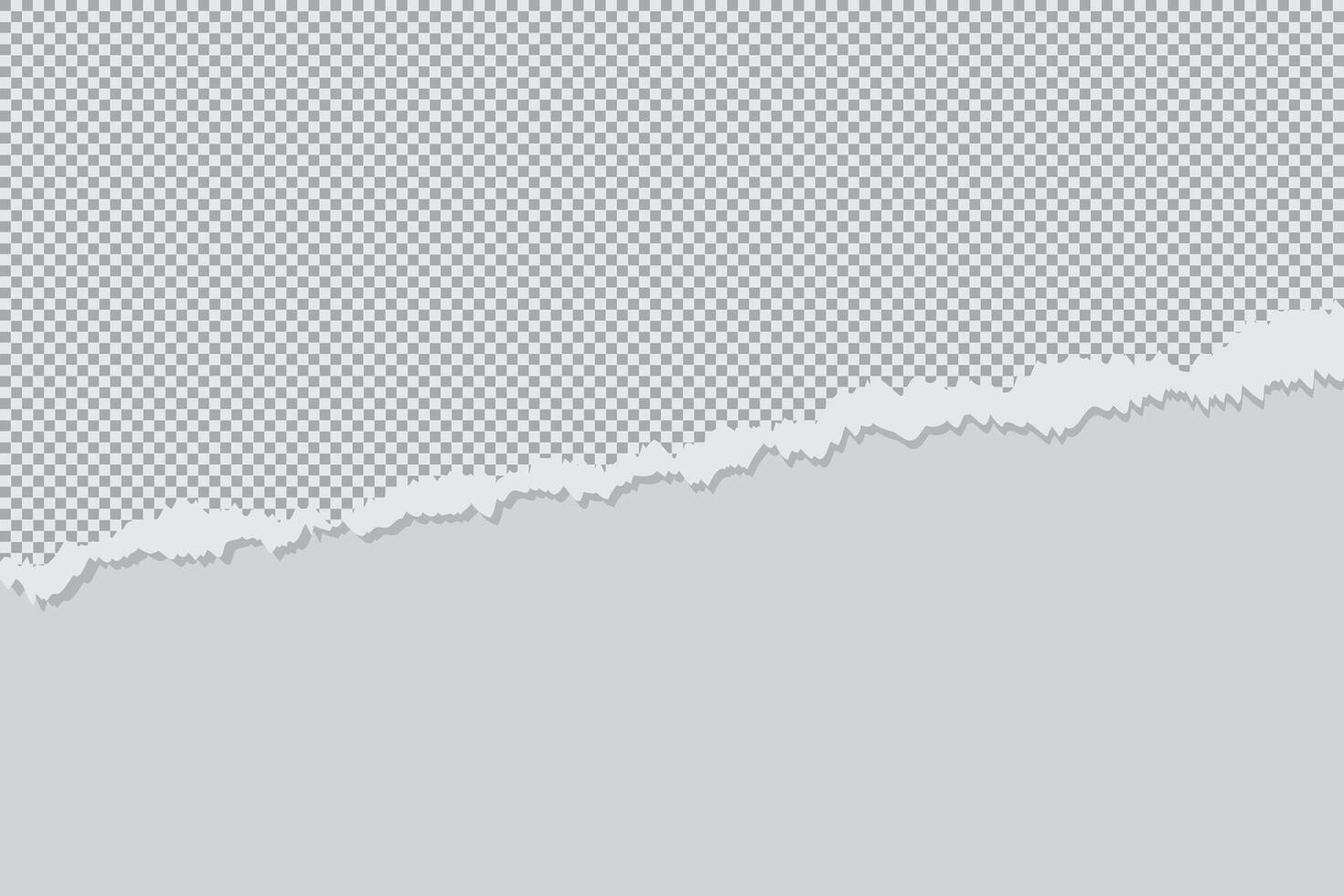 Ripped Torn paper sheet edge on Blank background with curled page, Chile Map for design, Long Shadow, Flat Design vector