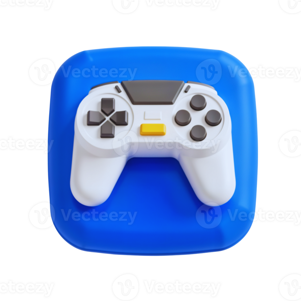 Stylish Game Controller Icon For Gamers png
