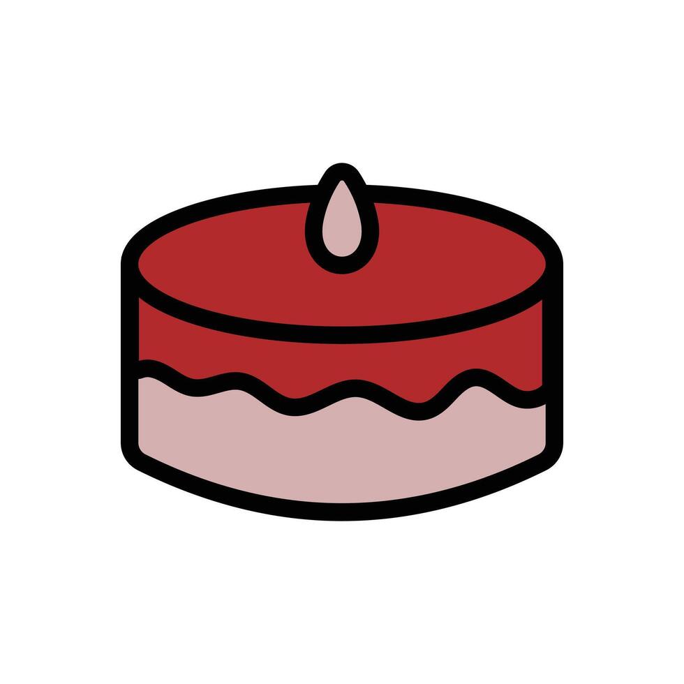 Round layered Cake Illustration vector