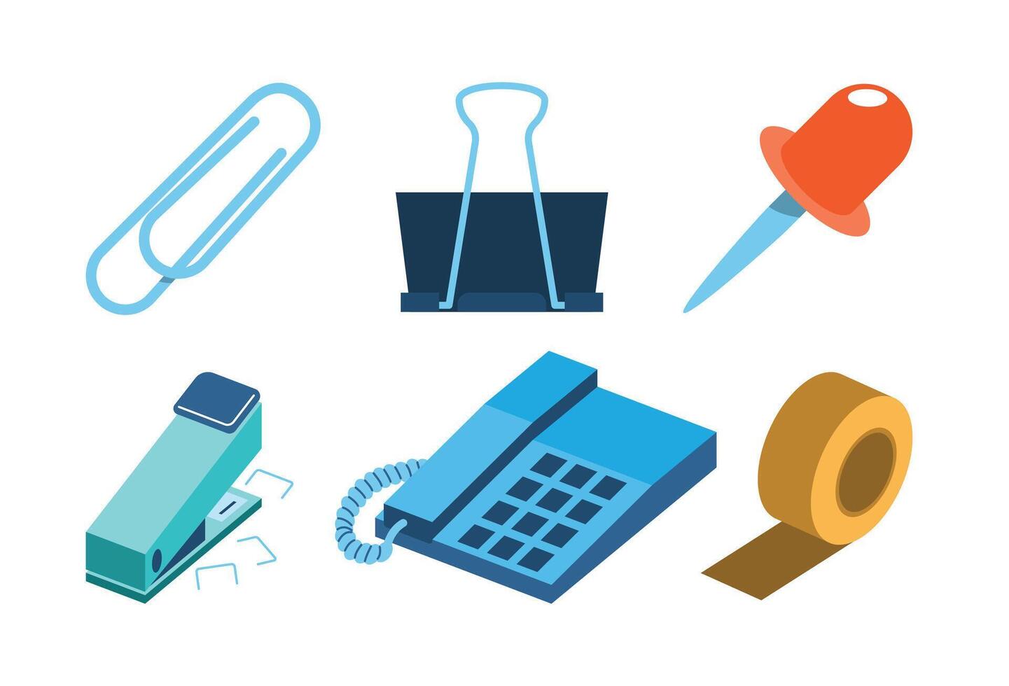 Digital Workspace Concepts vector
