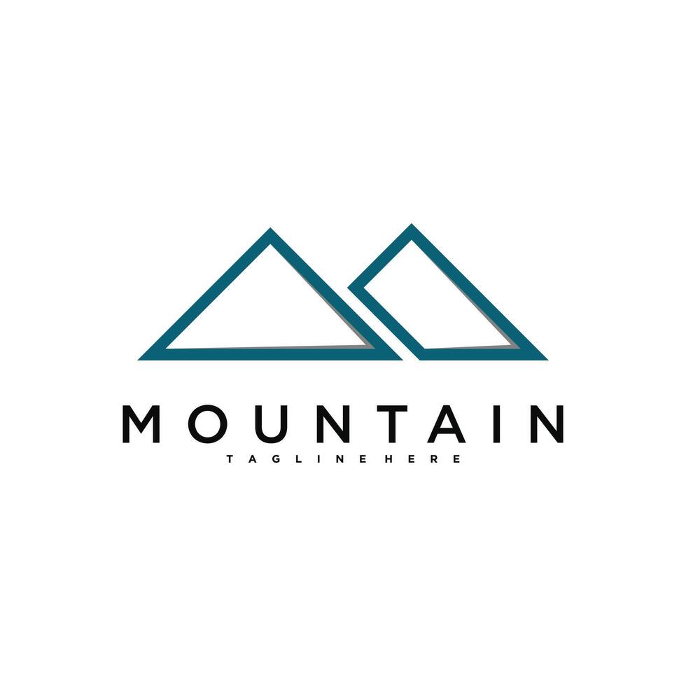 modern mountain adventure logo icon designs vector