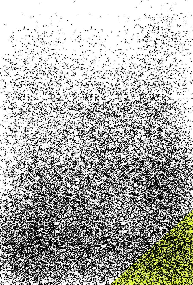 Black distressed spray grain texture rough overlay vector