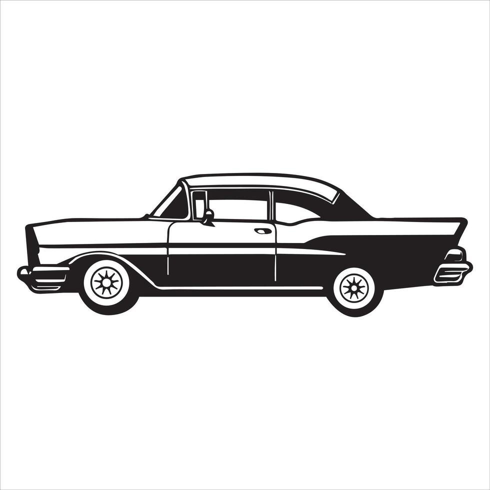Refined Luxury Car Clipart Design for Graphic Projects vector