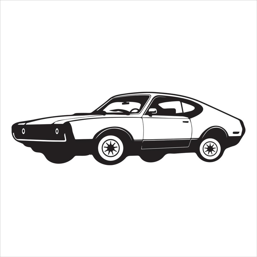 Stunning Luxury Car Clipart Design for Graphic Projects vector