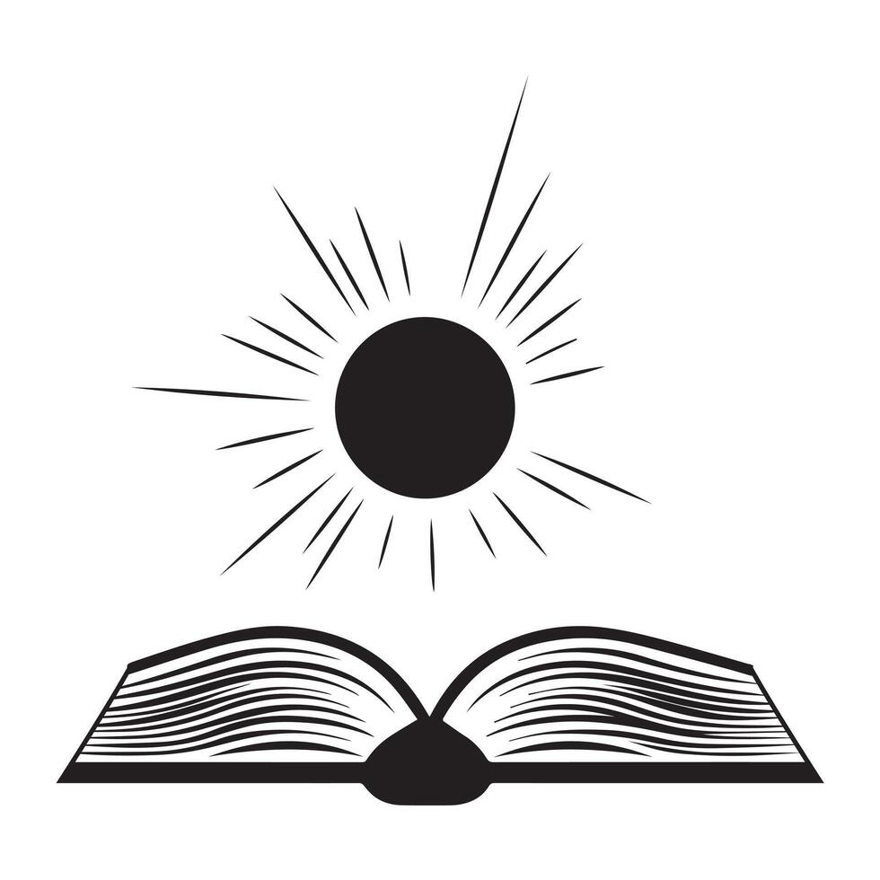 Fantasy Book Illustration with Enchanted Theme vector