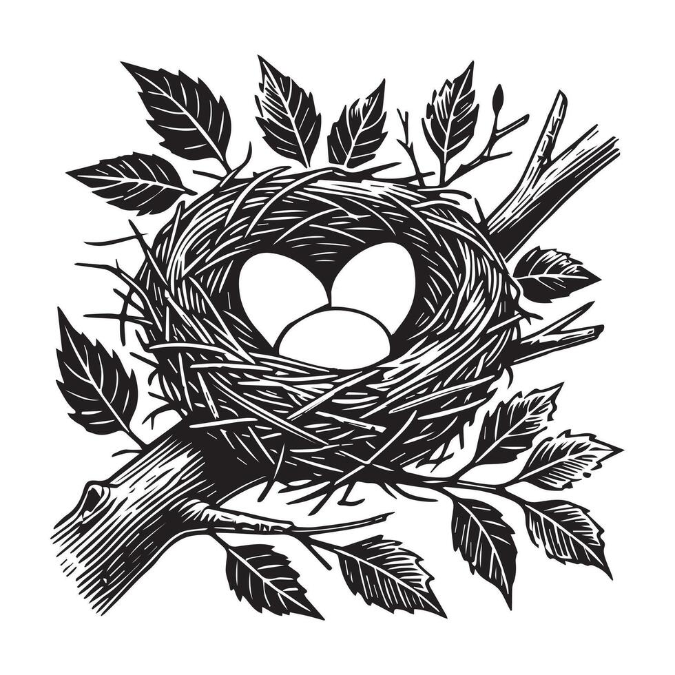 Cute Bird House Clipart Design for Digital Project vector