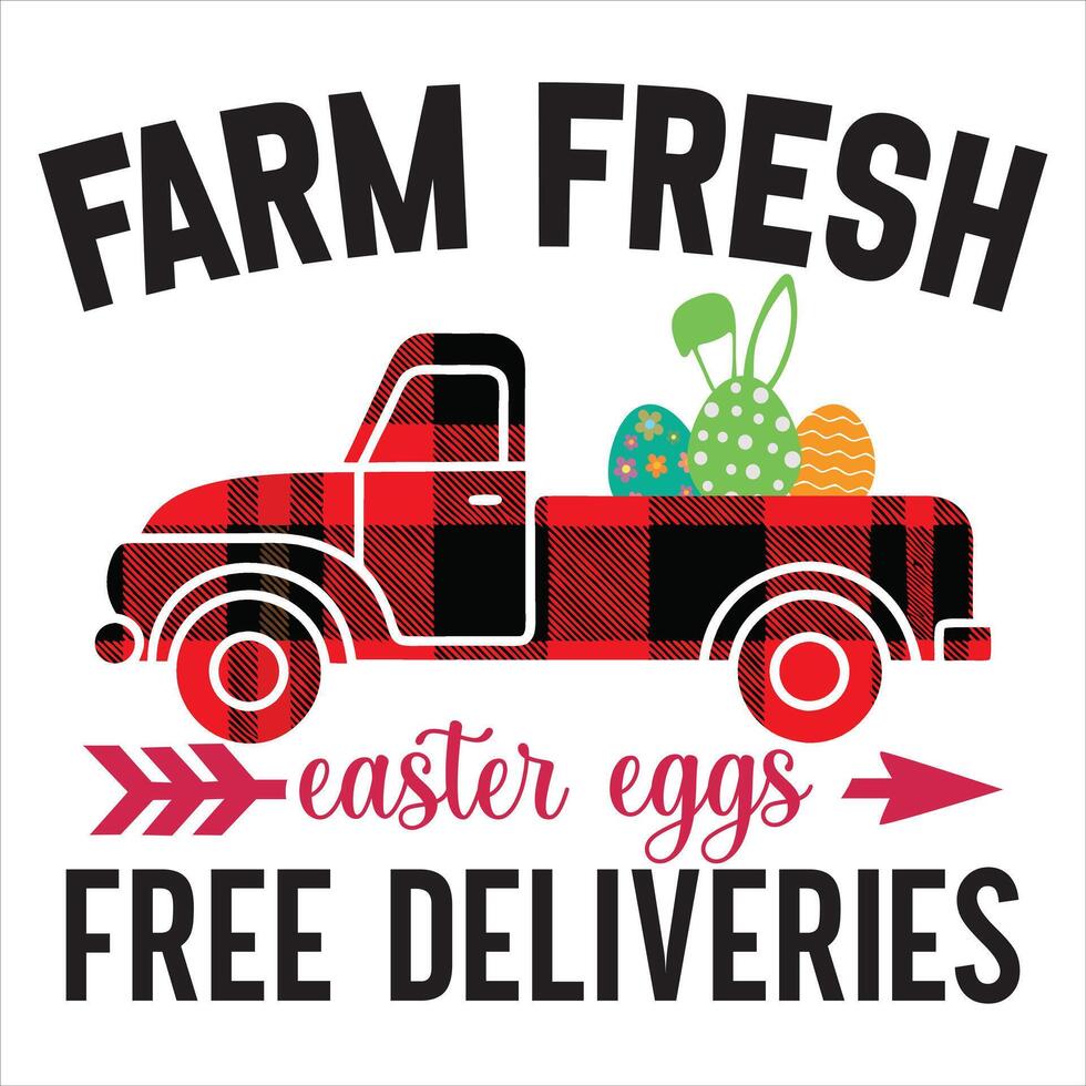 Christian Easter Festival T-shirt Design with Vibrant Happy Easter Artwork vector